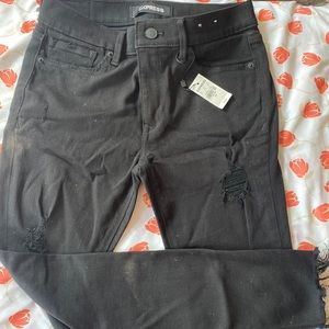 NWT black express jeans